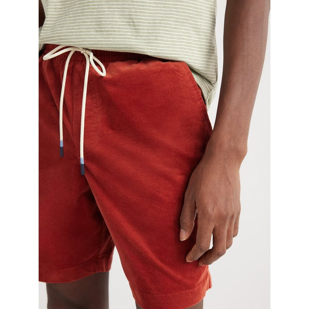 Free Assembly Men's Corduroy Shorts – Burnt Henna, Medium, 7" Inseam - Picture 4 of 5